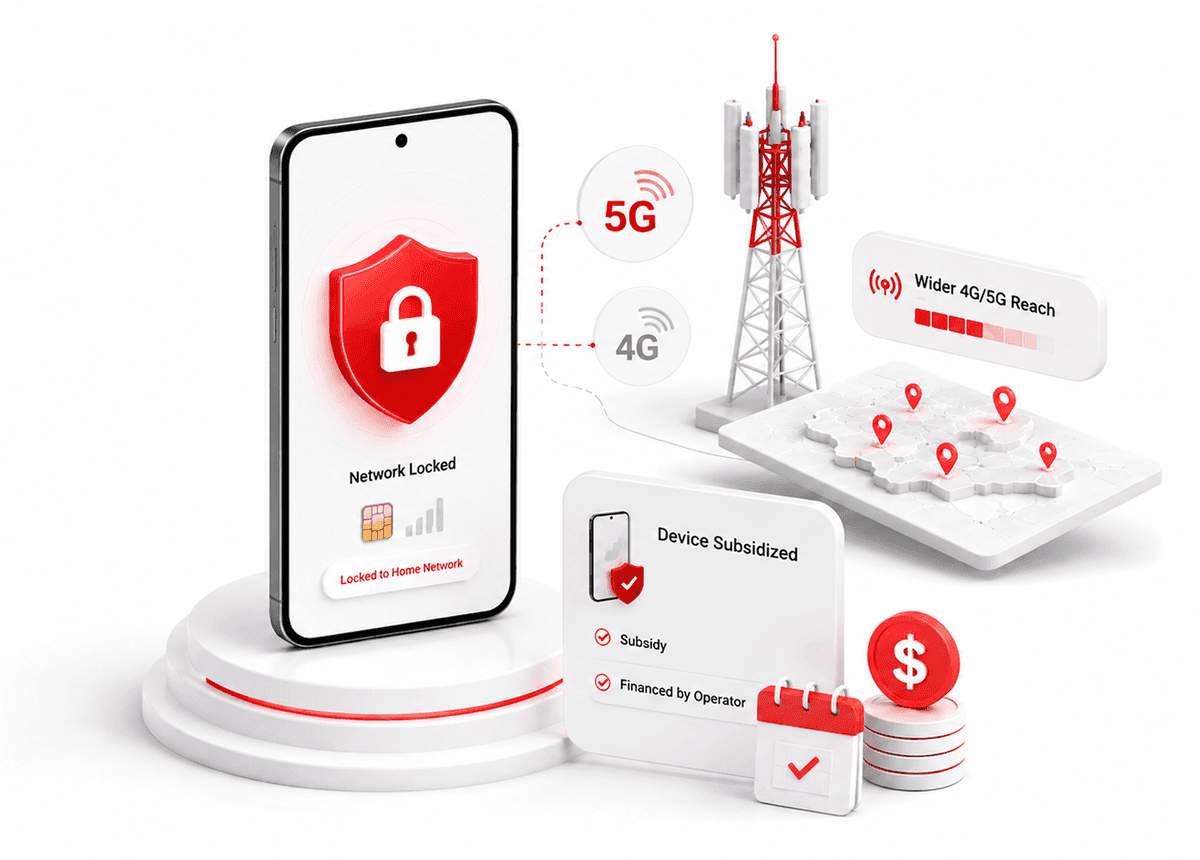Telecom Network Lock